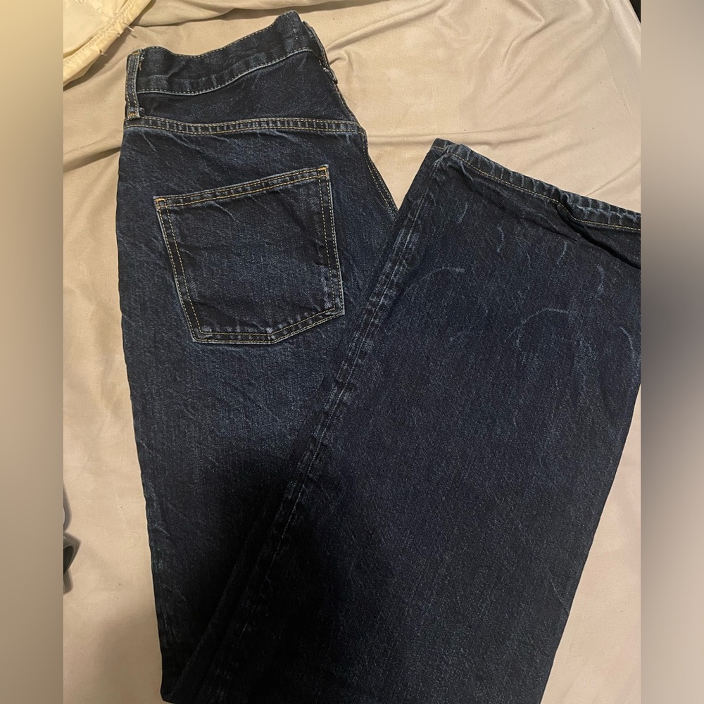 Women’s medium indigo straight leg denim - Picture 2 of 5